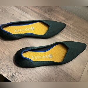 Emerald Green Rothy’s Women Size 9